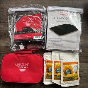 Grounding mat pillowcase covers ultimate longevity